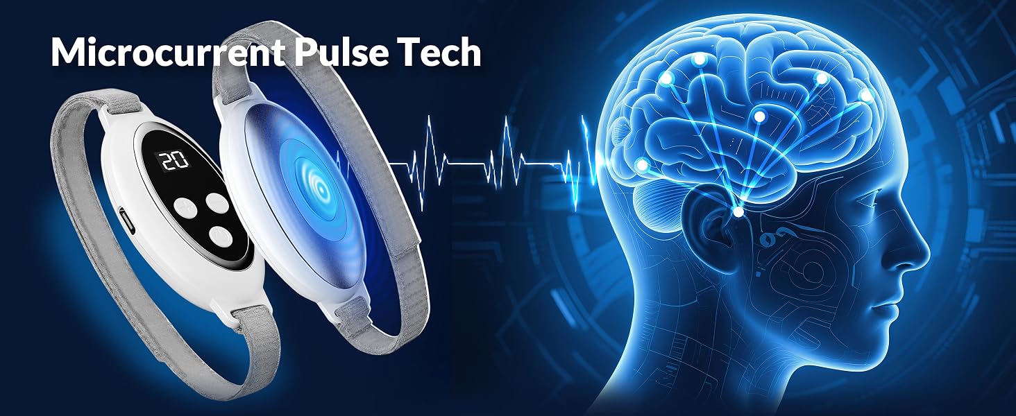 Handheld Microcurrent Pulse Sleep Aid Device for Insomnia and Anxiety - 7