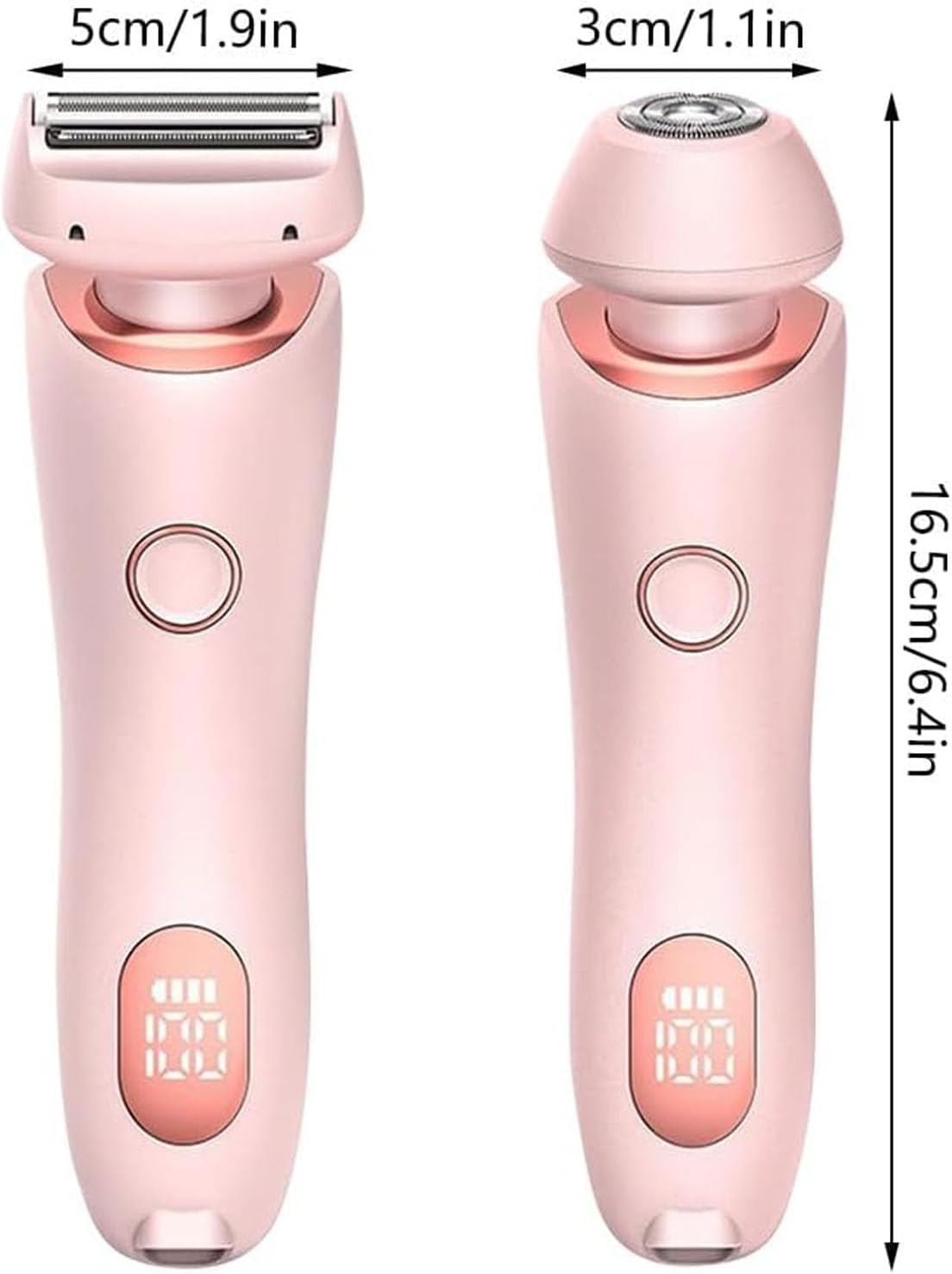 Electric Painless Hair Removal Shaver for Women's Body and Face
