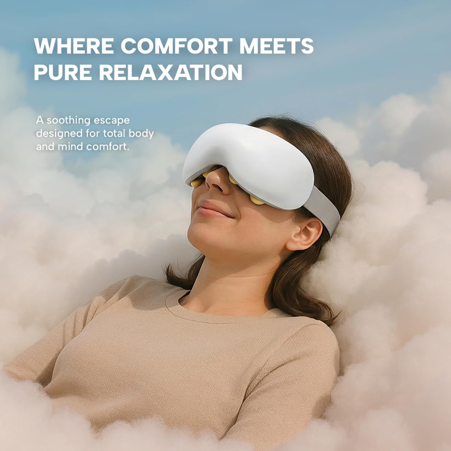 Smart Eye Massager with Cooling and Vibration for Fatigue Relief - 13