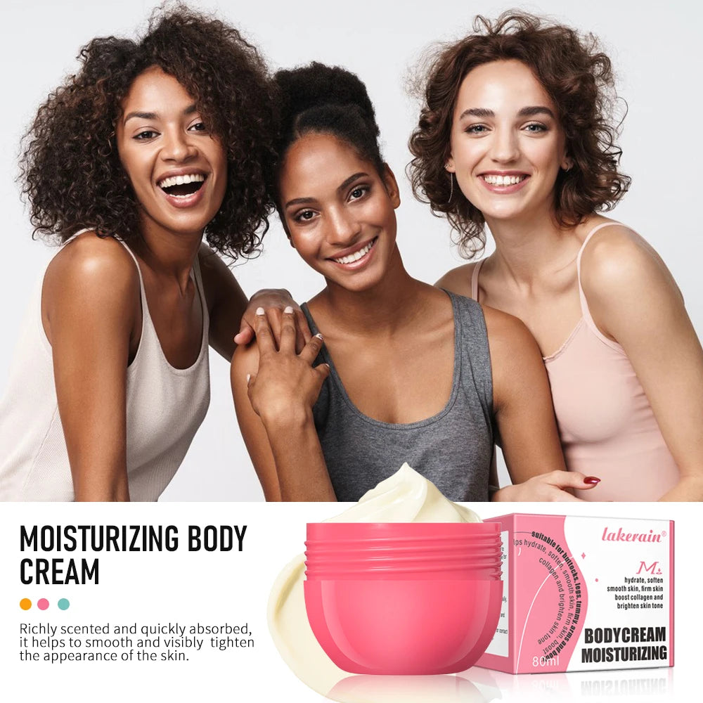 Firming and Moisturizing Body Cream for Smooth Tightened Skin
