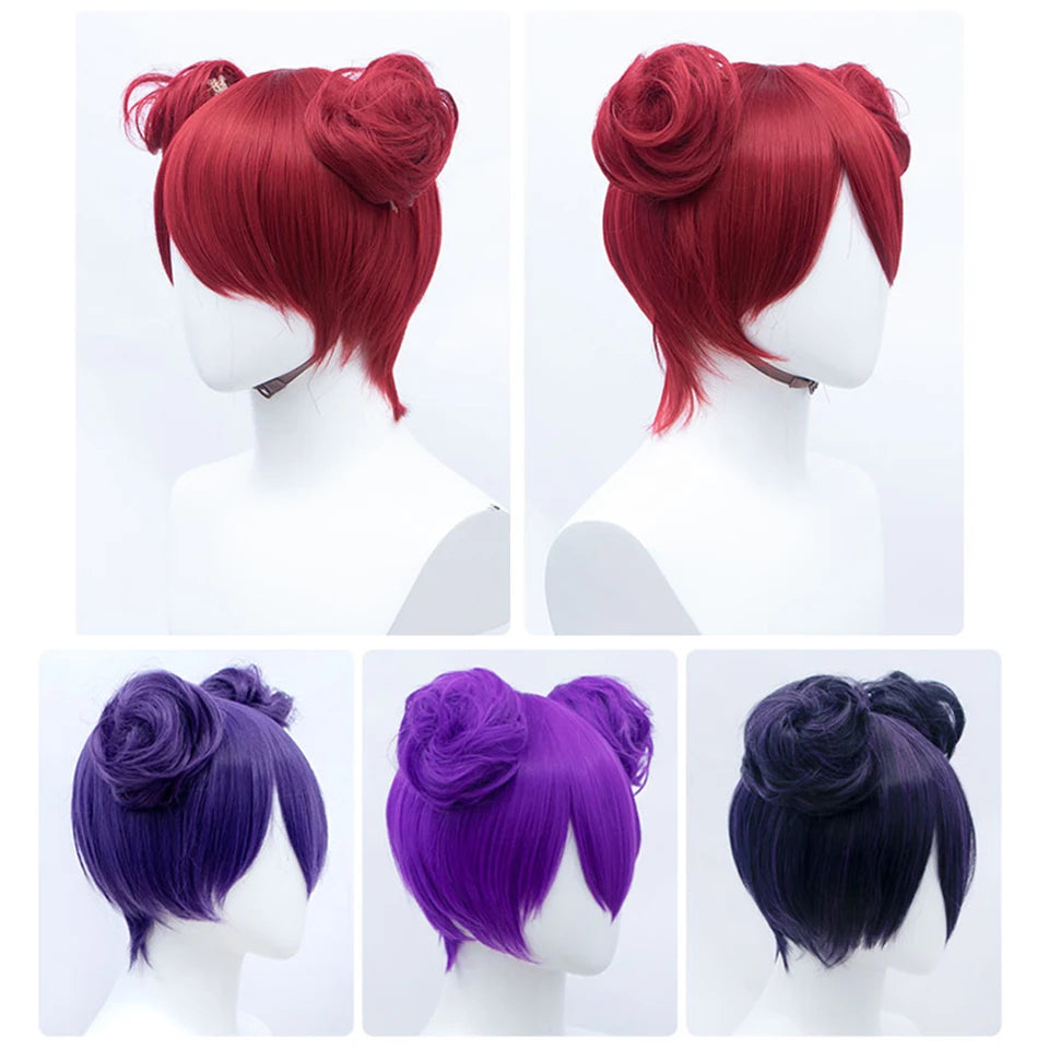 Synthetic Hair Bun Chignon for Cosplay and Costume Styles
