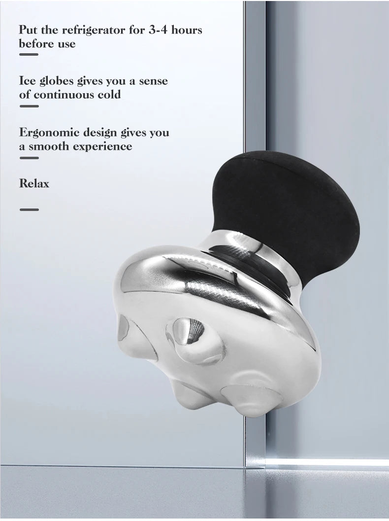 Stainless Steel Mushroom Gua Sha Massage Tool for Face and Body - 11