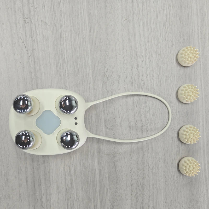 Waterproof Cordless Electric Scalp and Full Body Massage Machine - 16