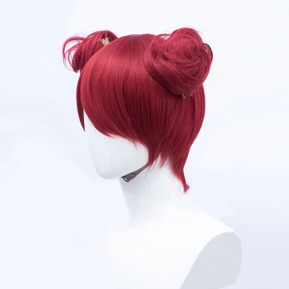 Synthetic Hair Bun Chignon for Cosplay and Costume Styles - 3