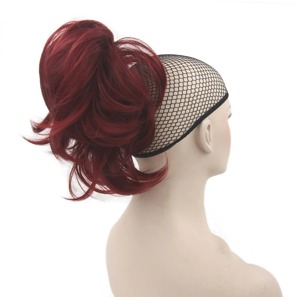 Wavy Claw Clip Ponytail Hair Extension - 3