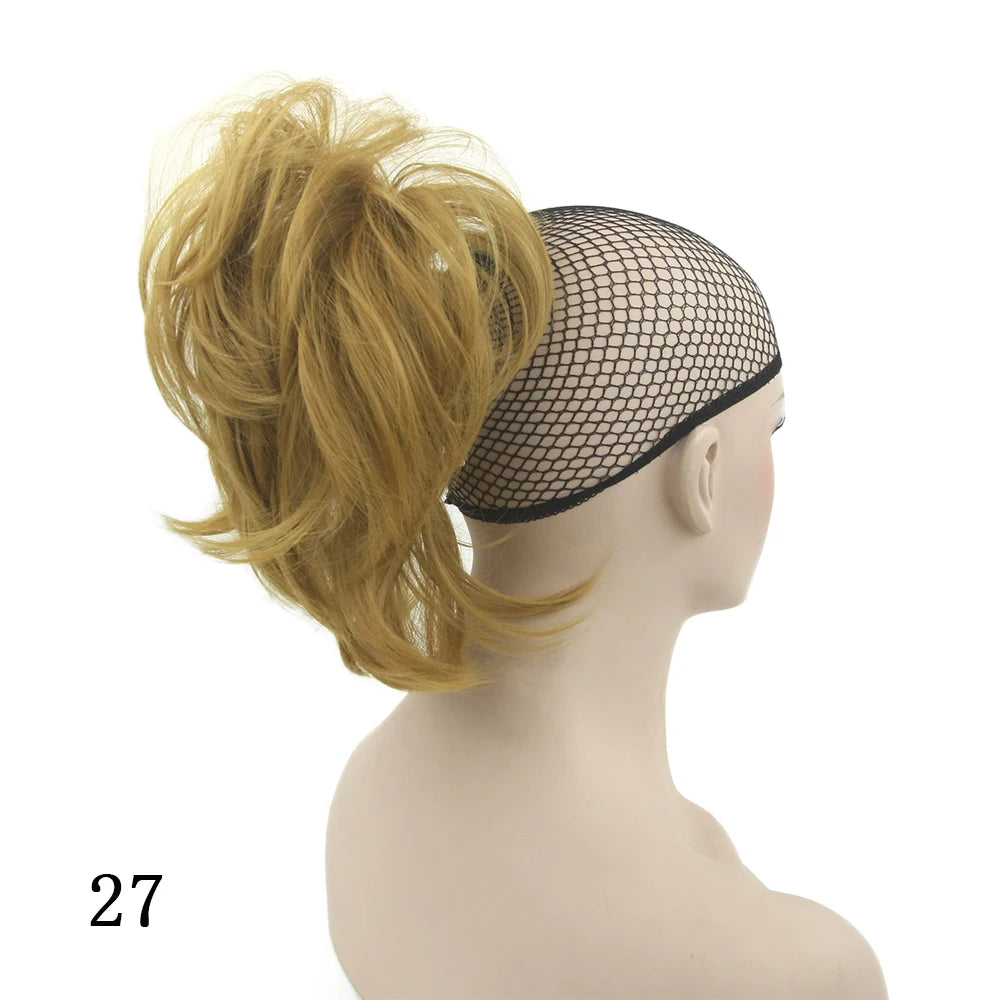 Wavy Claw Clip Ponytail Hair Extension - 14