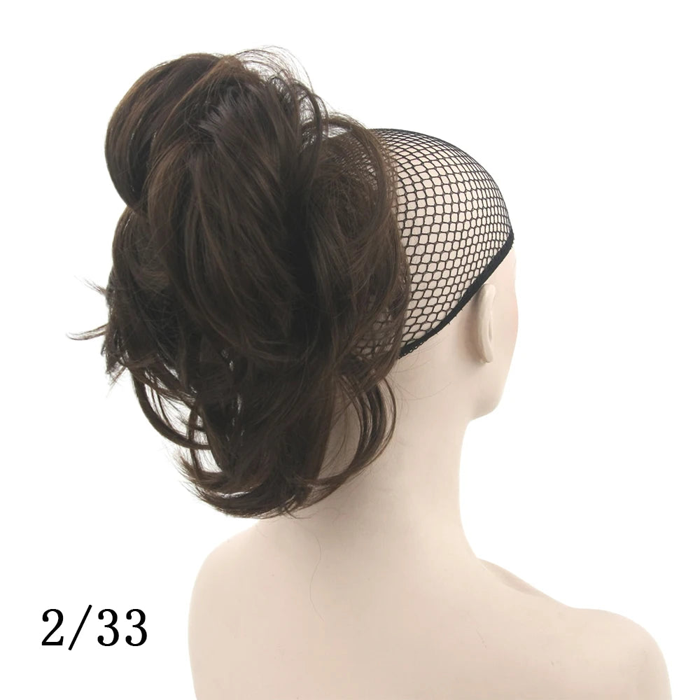 Wavy Claw Clip Ponytail Hair Extension - 11