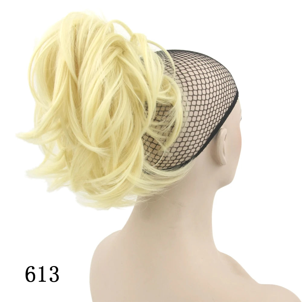 Wavy Claw Clip Ponytail Hair Extension - 7