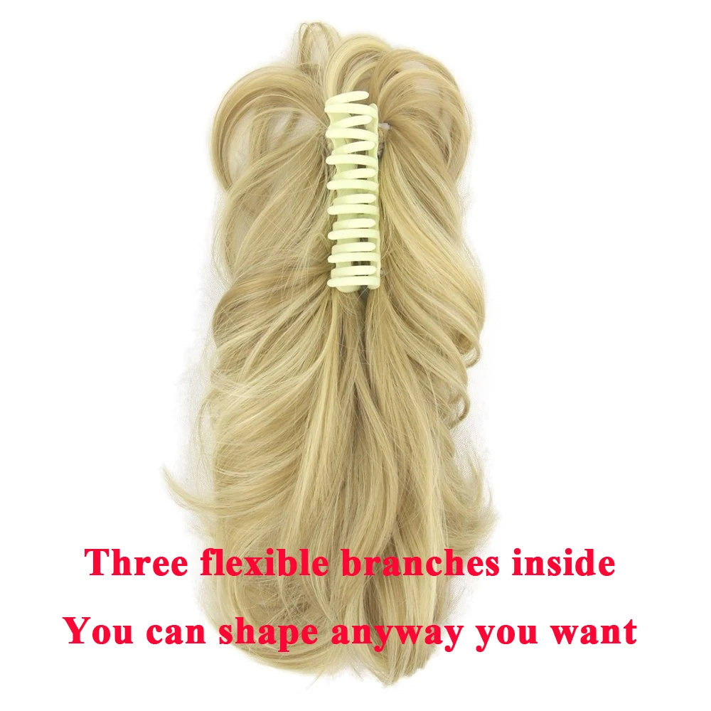 Wavy Claw Clip Ponytail Hair Extension