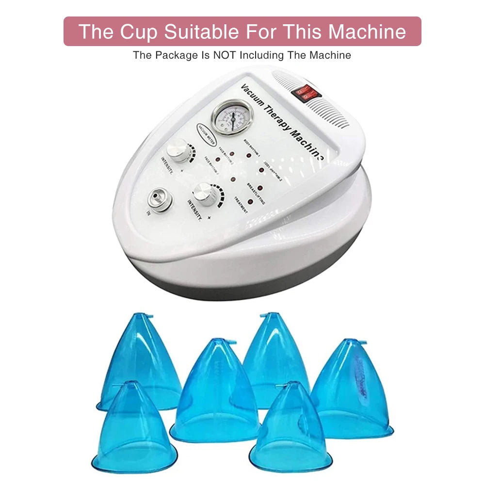 Vacuum Suction Cup Set for Breast Enhancement and Buttock Lifting - 14