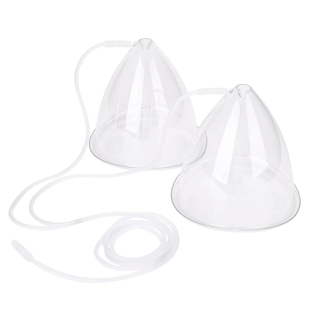 Vacuum Suction Cup Set for Breast Enhancement and Buttock Lifting