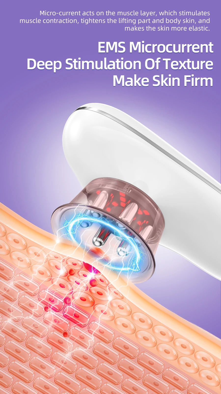 5-in-1 Body Sculpting and Anti-Cellulite Skin Tightening Massager