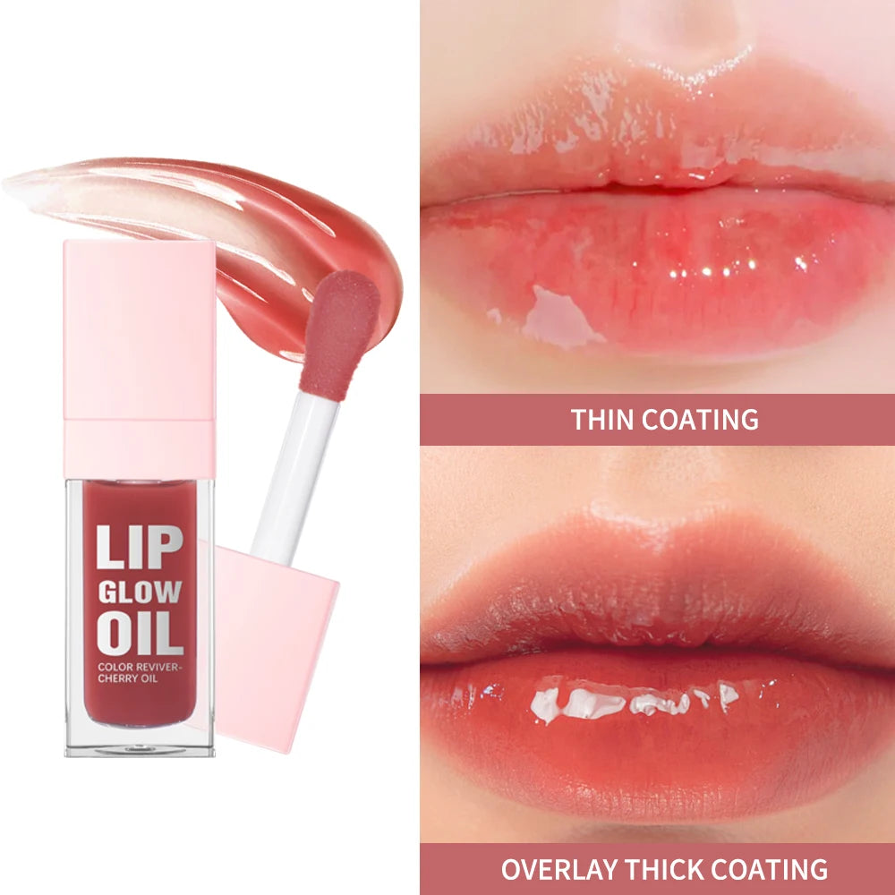 Hydrating Mirror Finish Lip Glow Oil for Nourished and Glossy Lips - 3