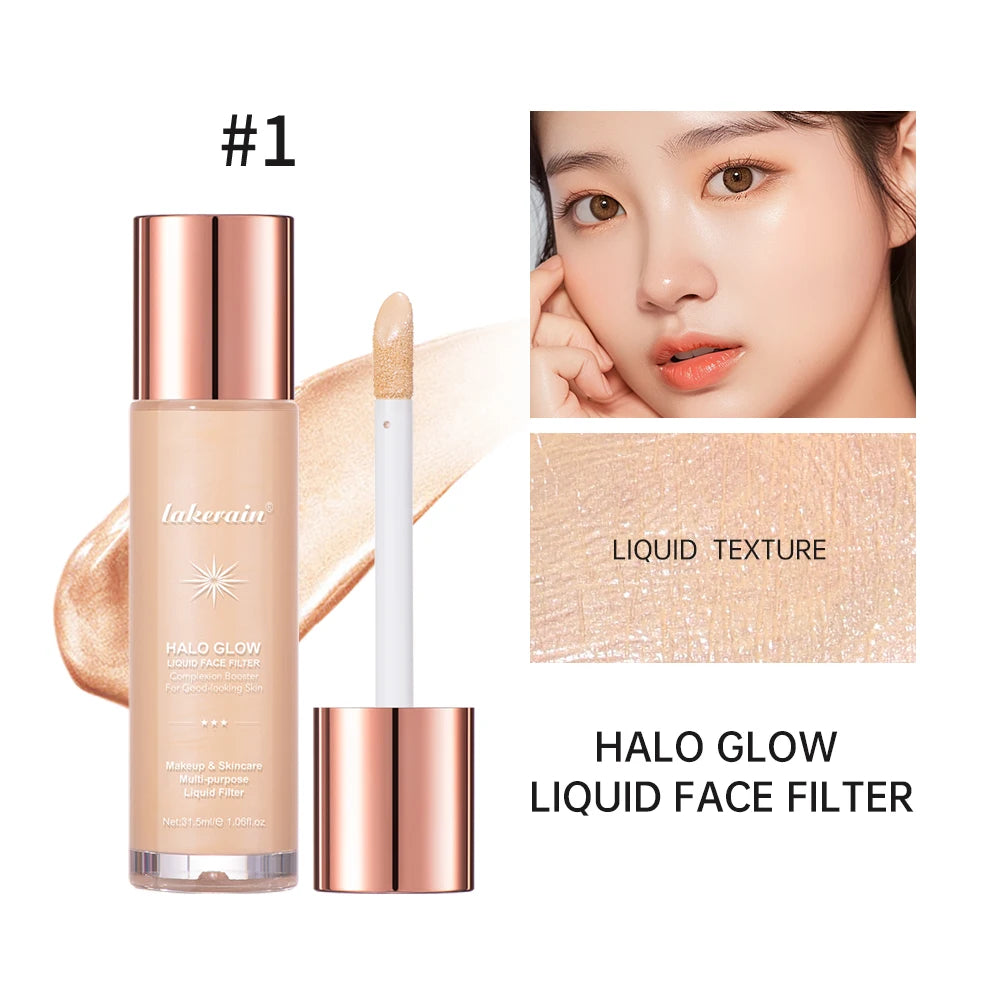 Liquid Illuminating Face Highlighter for a Radiant Dewy Skin Glow - 20
