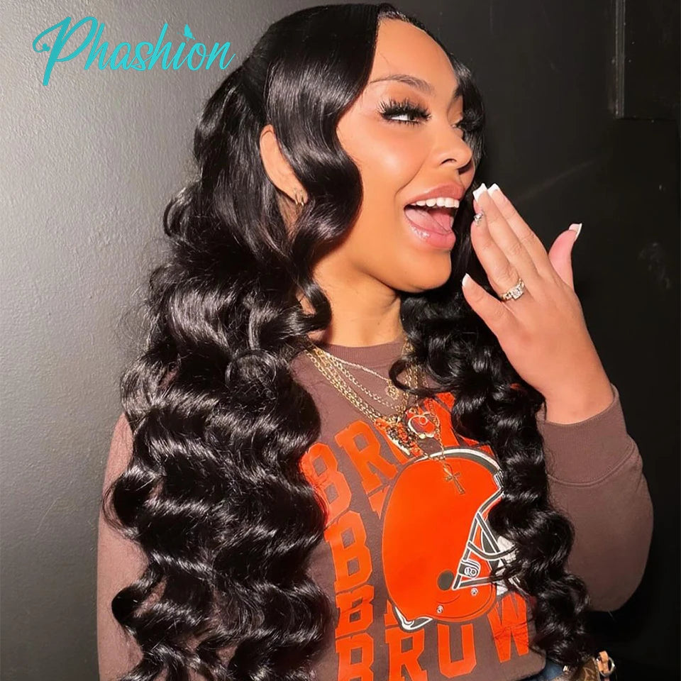 13x6 Transparent Lace Frontal Loose Wave Human Hair