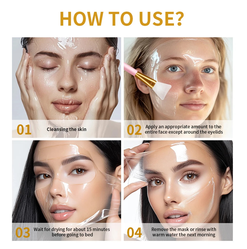 Overnight Hydrating and Firming Peel-Off Face Mask Duo Set