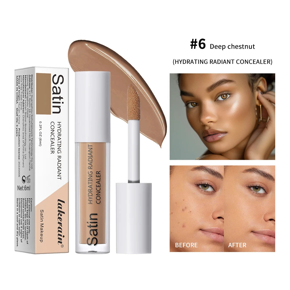 Full Coverage Matte Finish Liquid Concealer for All Skin Types