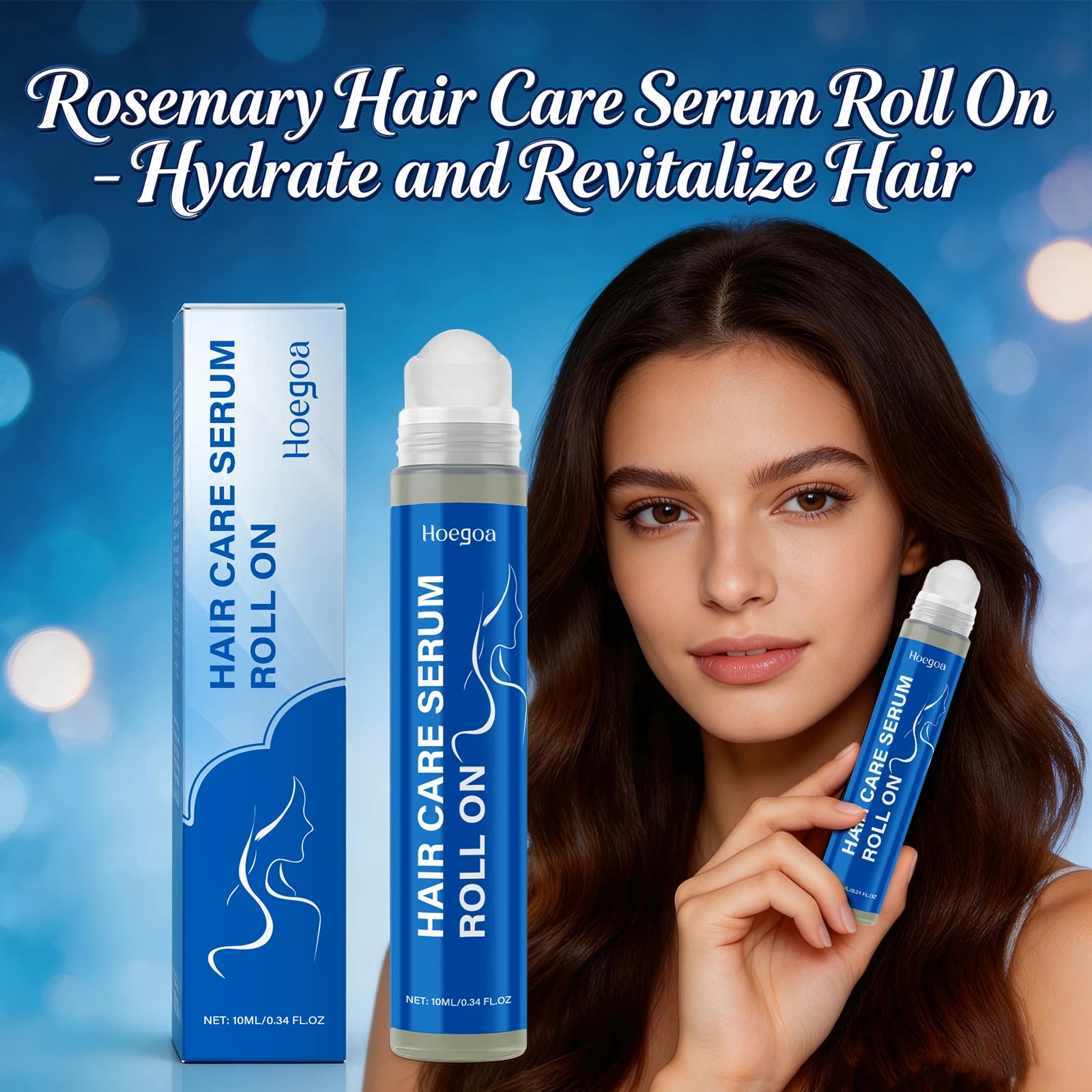 Rosemary Scalp Nourishing Serum Roller for Thicker and Fuller Hair - 3