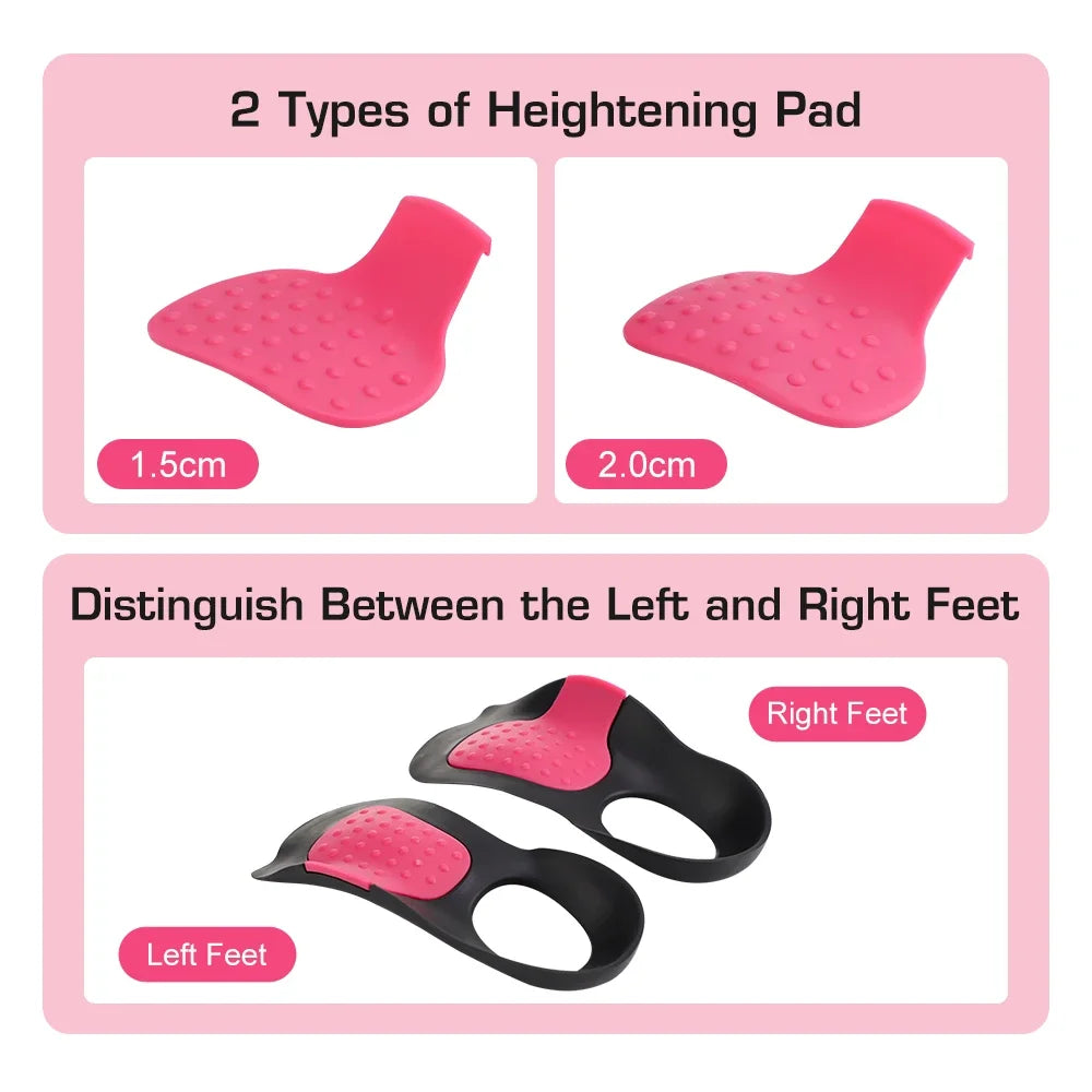 Orthopedic Arch Support Insoles for Flat Feet and Leg Alignment