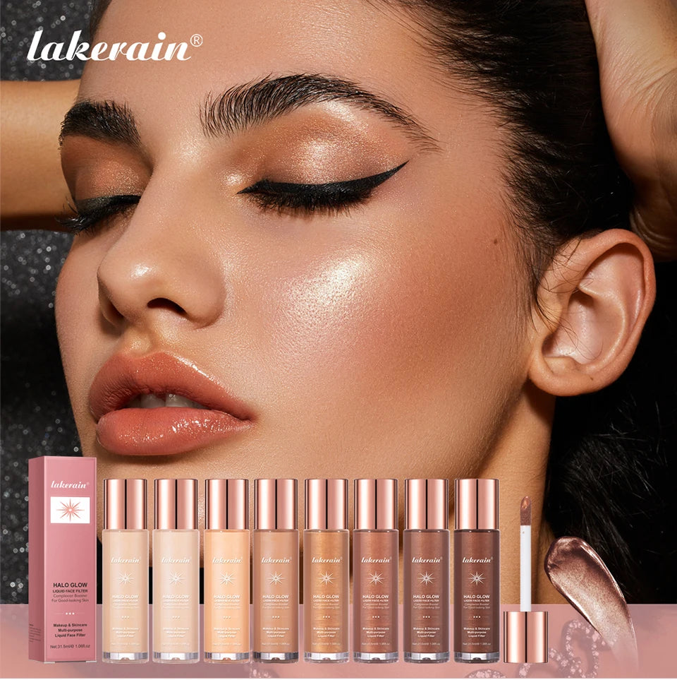 Liquid Illuminating Face Highlighter for a Radiant Dewy Skin Glow - 7