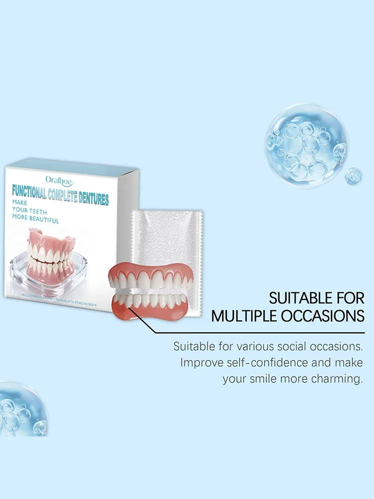 Instant Smile Cosmetic Dentures for Natural Looking Teeth and Confidence - 13
