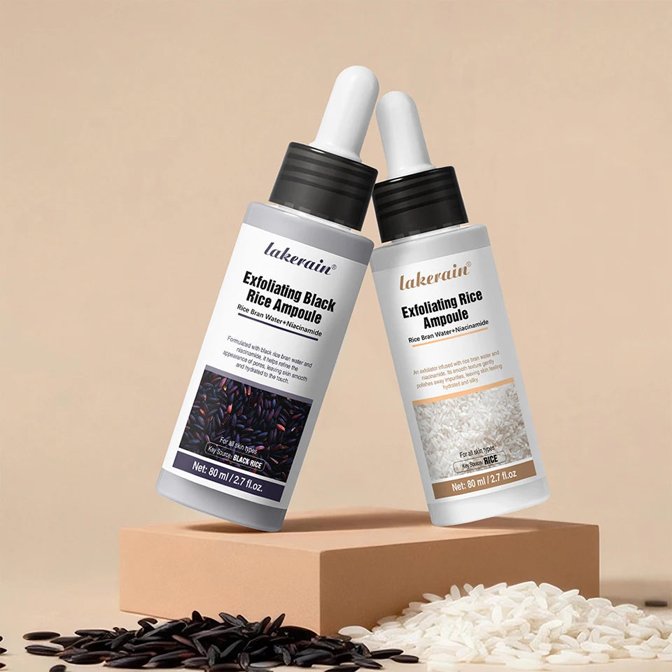 Exfoliating Rice Essence Serum for Deep Pore Cleansing and Skin Brightening - 20