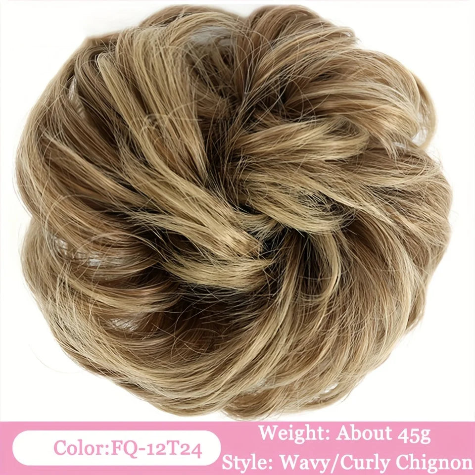 Messy Bun Hair Extension with Elastic Band - 38