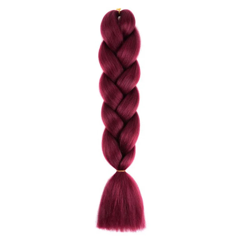 24-Inch Jumbo Braiding Hair Extensions for Long Protective Styles - 8