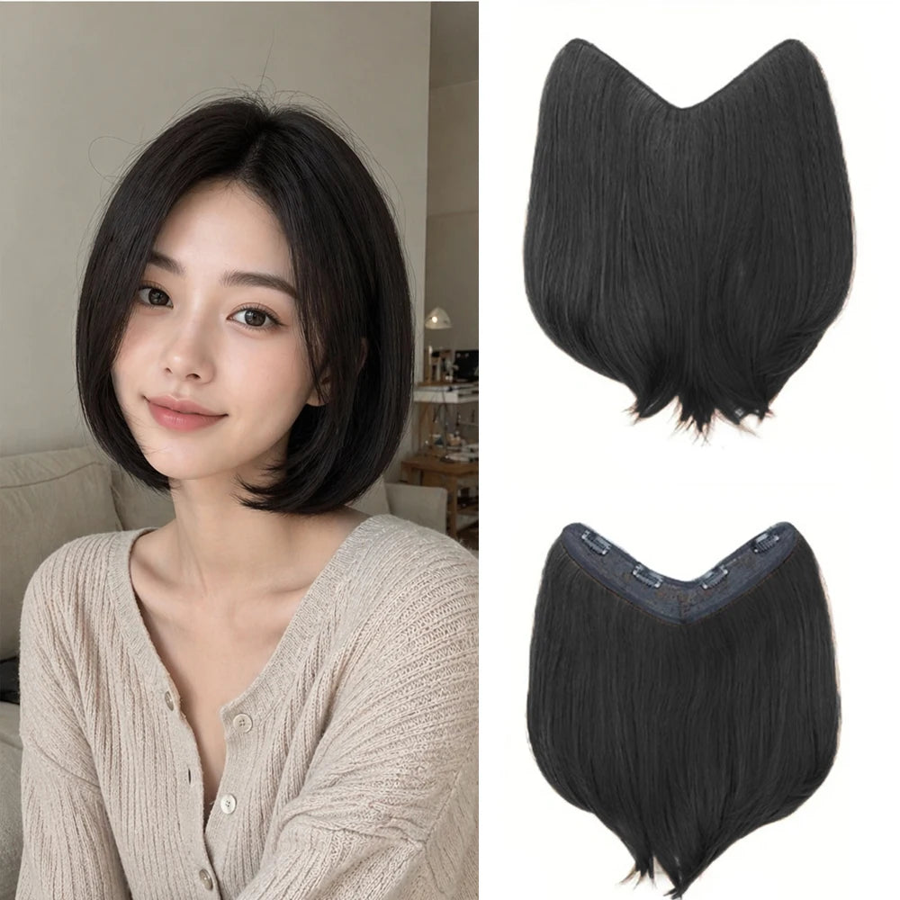 U-Shaped Clip-In Hair Volumizer Extension - 7