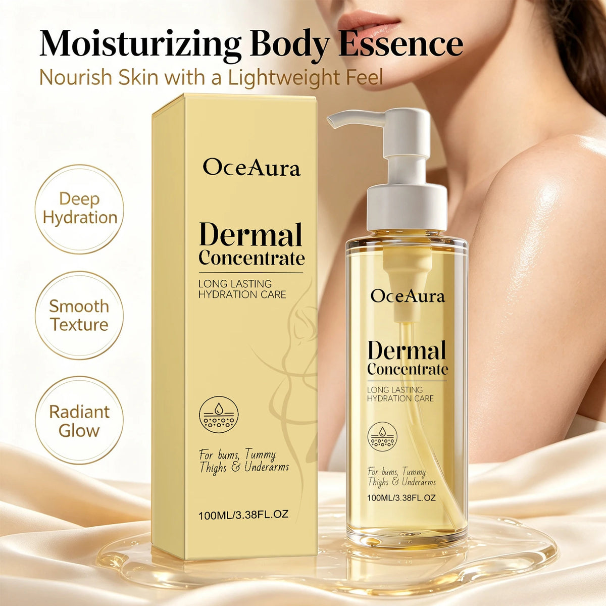 Hydrating Body Essence for Smooth and Bright Skin on Targeted Areas