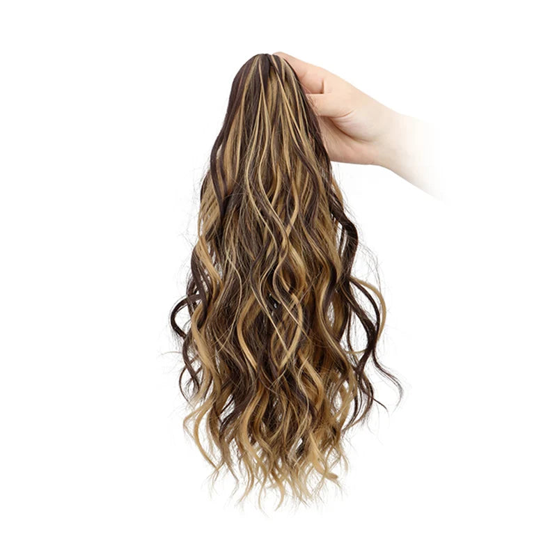 14-Inch Curly Claw Clip Ponytail Hair Extension