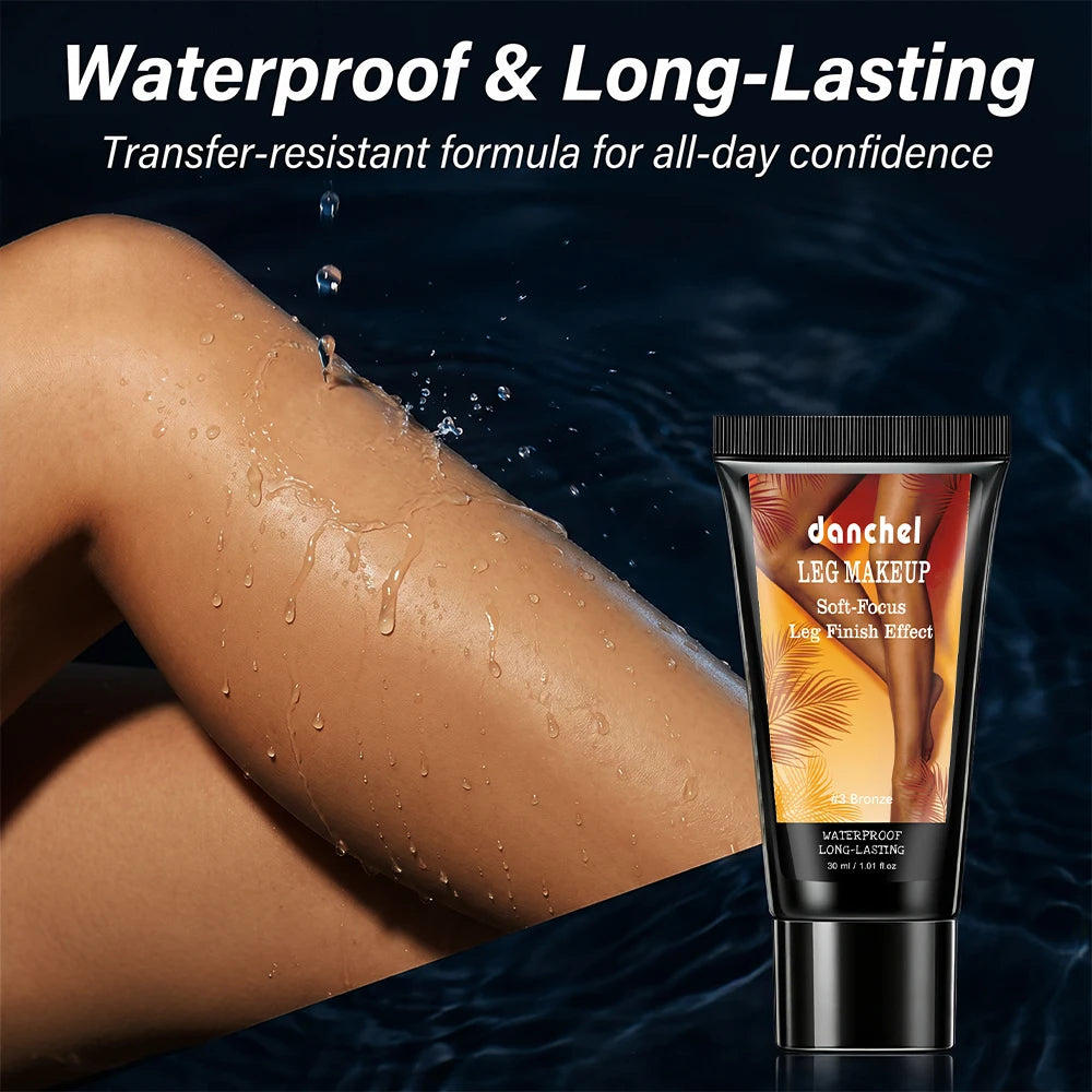 Waterproof Leg Foundation and Body Concealer for Flawless Skin Tone