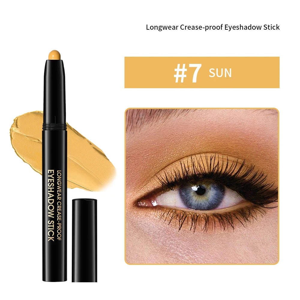Long-Lasting Waterproof Shimmer and Matte Eyeshadow Pencil - 21