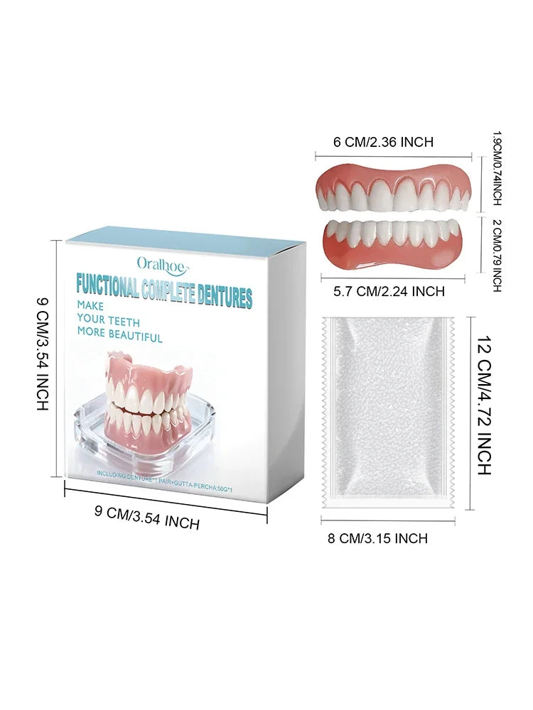 Instant Smile Cosmetic Dentures for Natural Looking Teeth and Confidence - 18