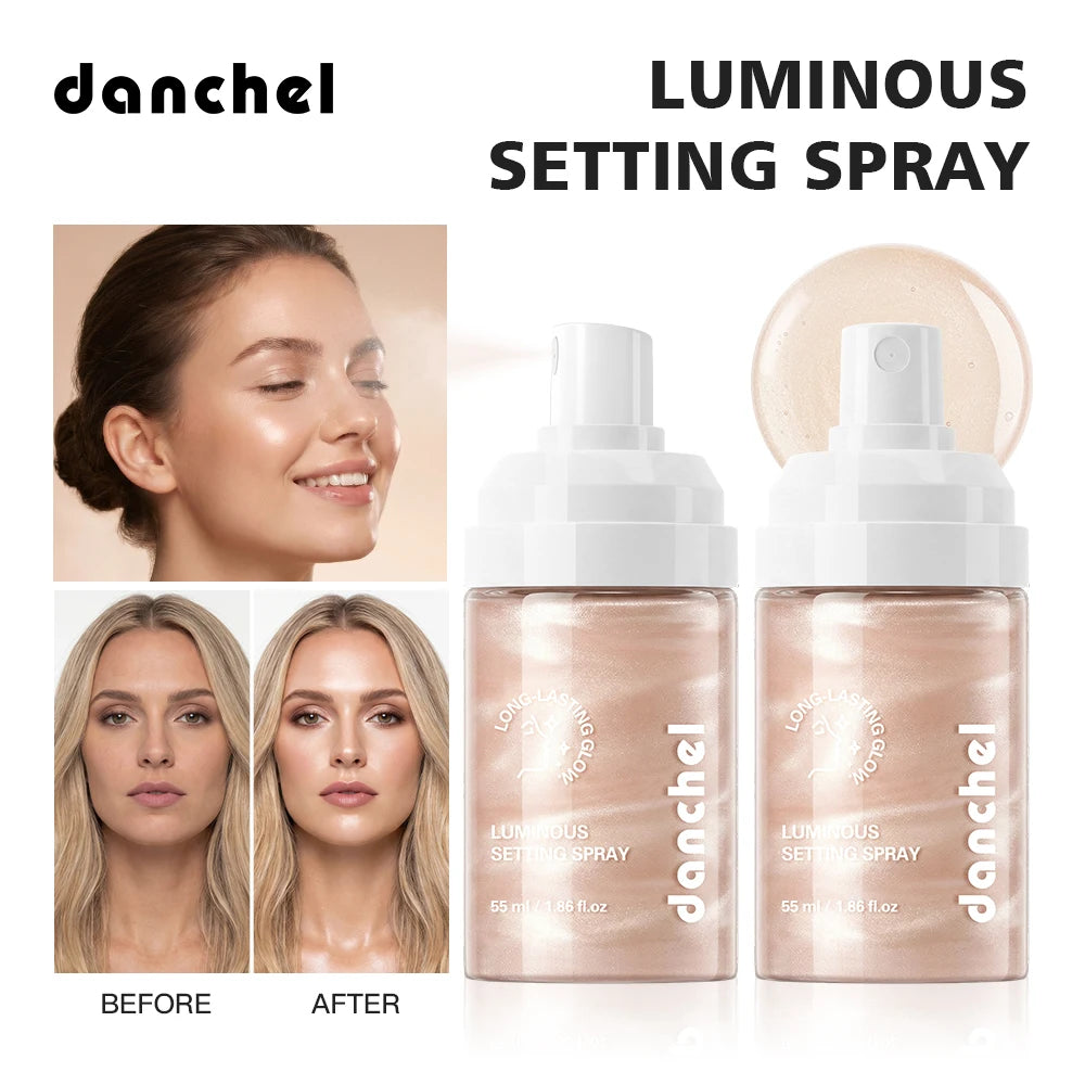 Luminous Setting Spray for Hydrating Dewy Makeup Finish - 1