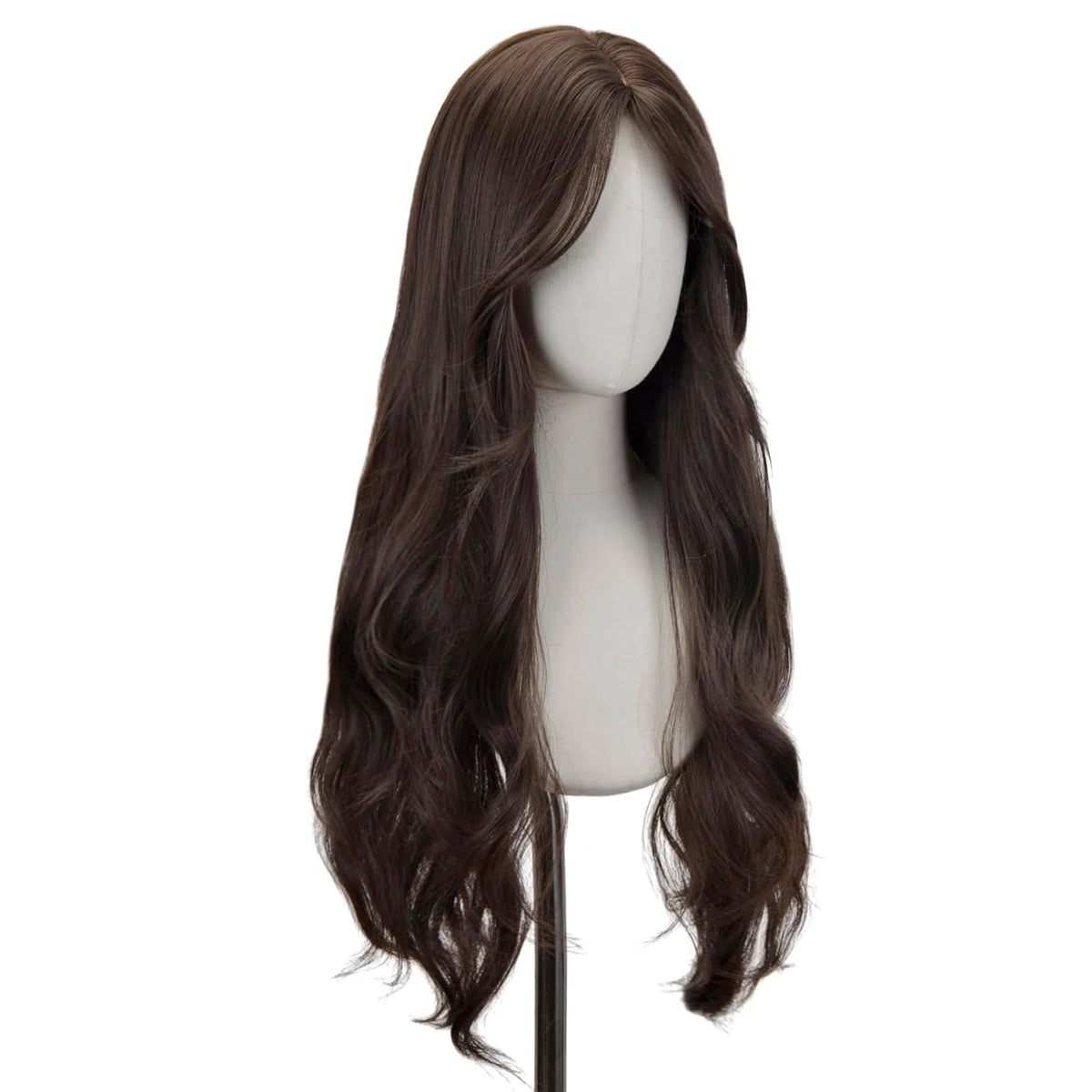 Natural Wavy Long Synthetic Wig for Daily Wear and Styling
