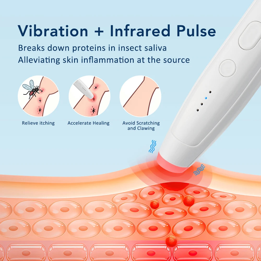Electronic Insect Bite Relief Pen for Instant Itch and Inflammation Stop - 3