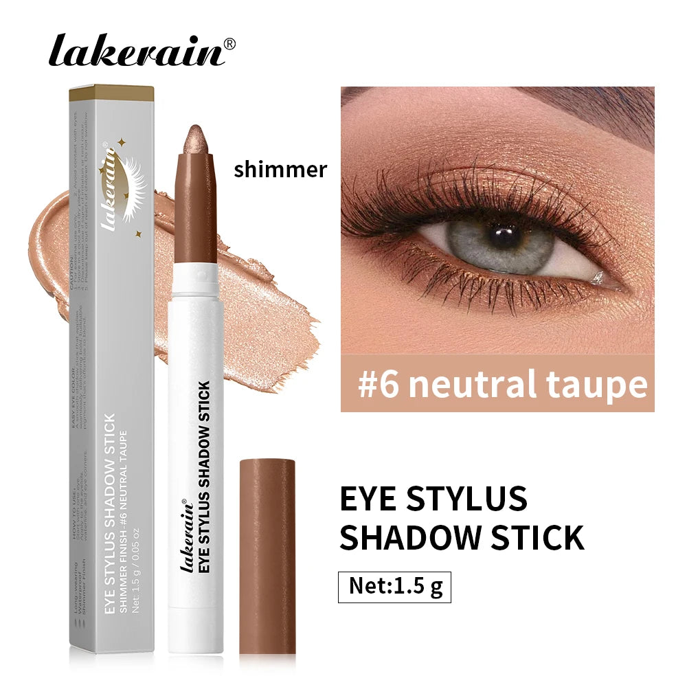 Waterproof Cream Eyeshadow Pencil for Long-Lasting Eye Makeup - 26
