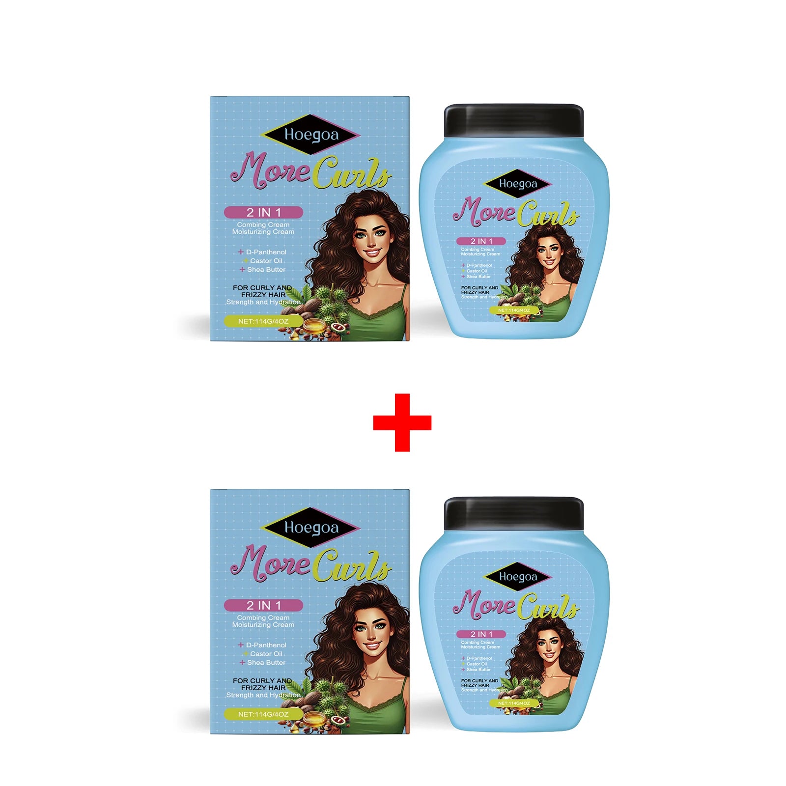 Curl Defining Moisturizing Cream for Frizzy and Curly Hair - 20