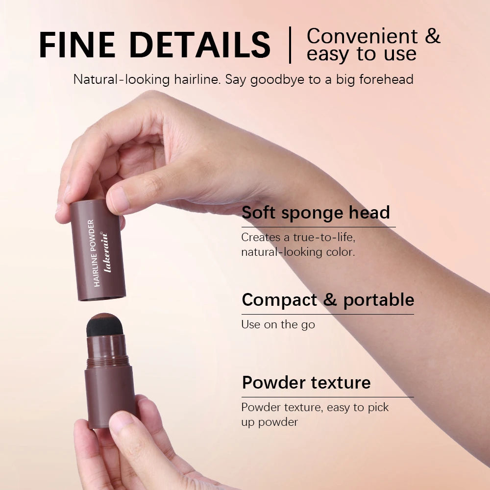Waterproof Hairline Shadow Powder for Thicker Hair and Eyebrows