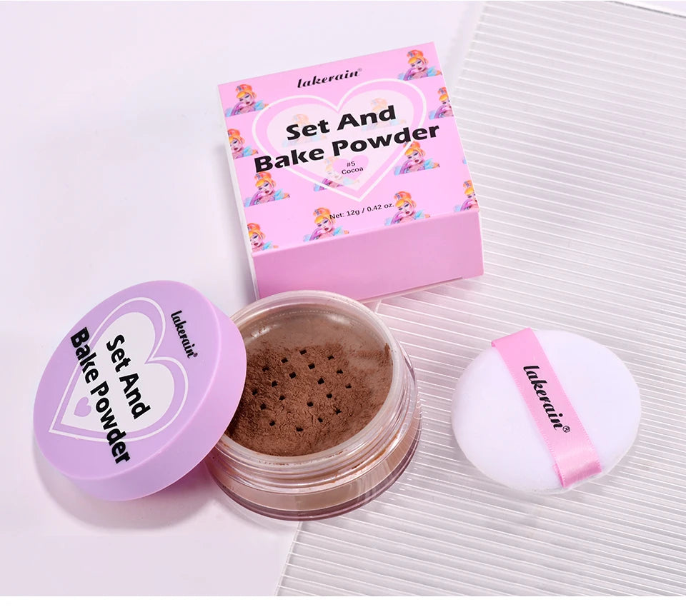 Oil Control Loose Setting Powder for Flawless Matte Finish Makeup - 28