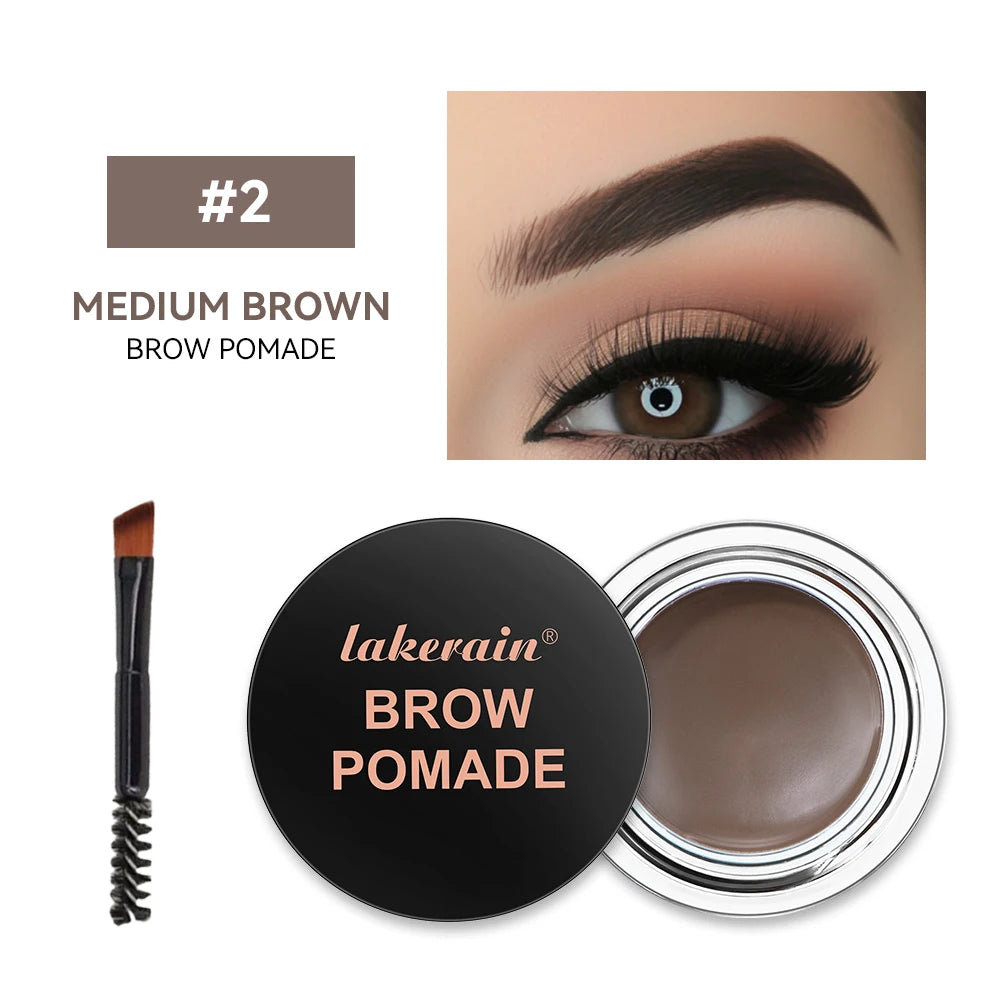 Waterproof Long-Lasting Brow Pomade Gel for Natural Defined Eyebrows - 26