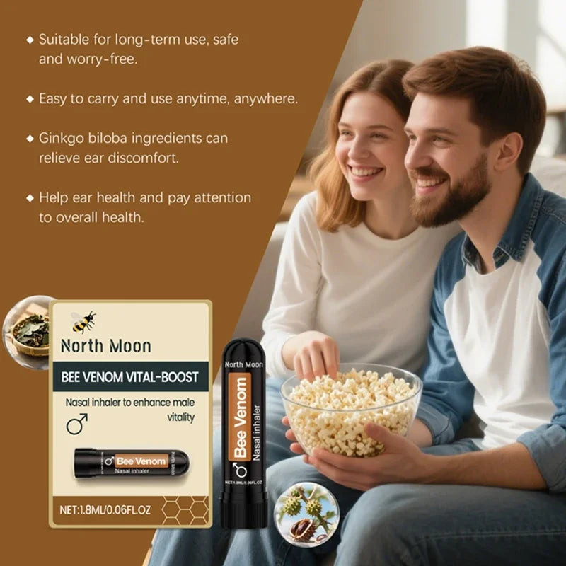 Bee Venom Vitality Boosting Nasal Inhaler for Men