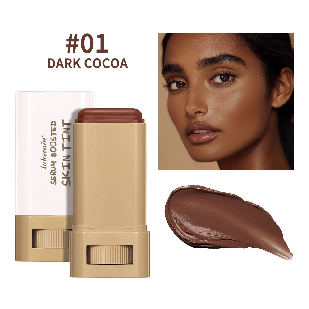 Serum-Boosted Skin Tint Foundation Stick for Radiant Hydrating Coverage - 39