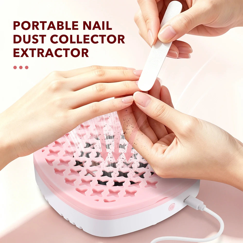 USB Powered Nail Dust Collector for Gel Manicure and Salon Use - 3