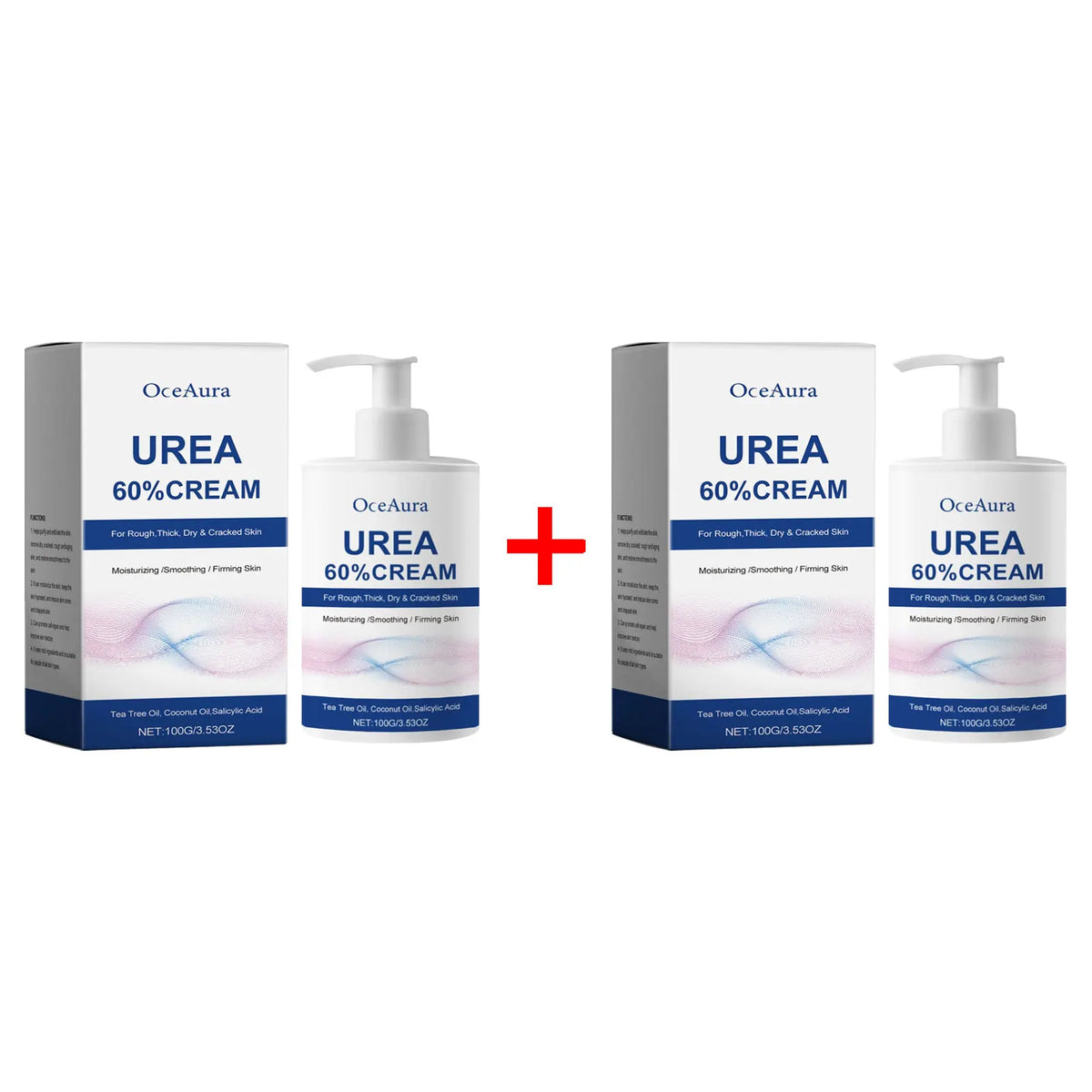 60% Urea Moisturizing Cream for Cracked Heels and Dry Rough Skin