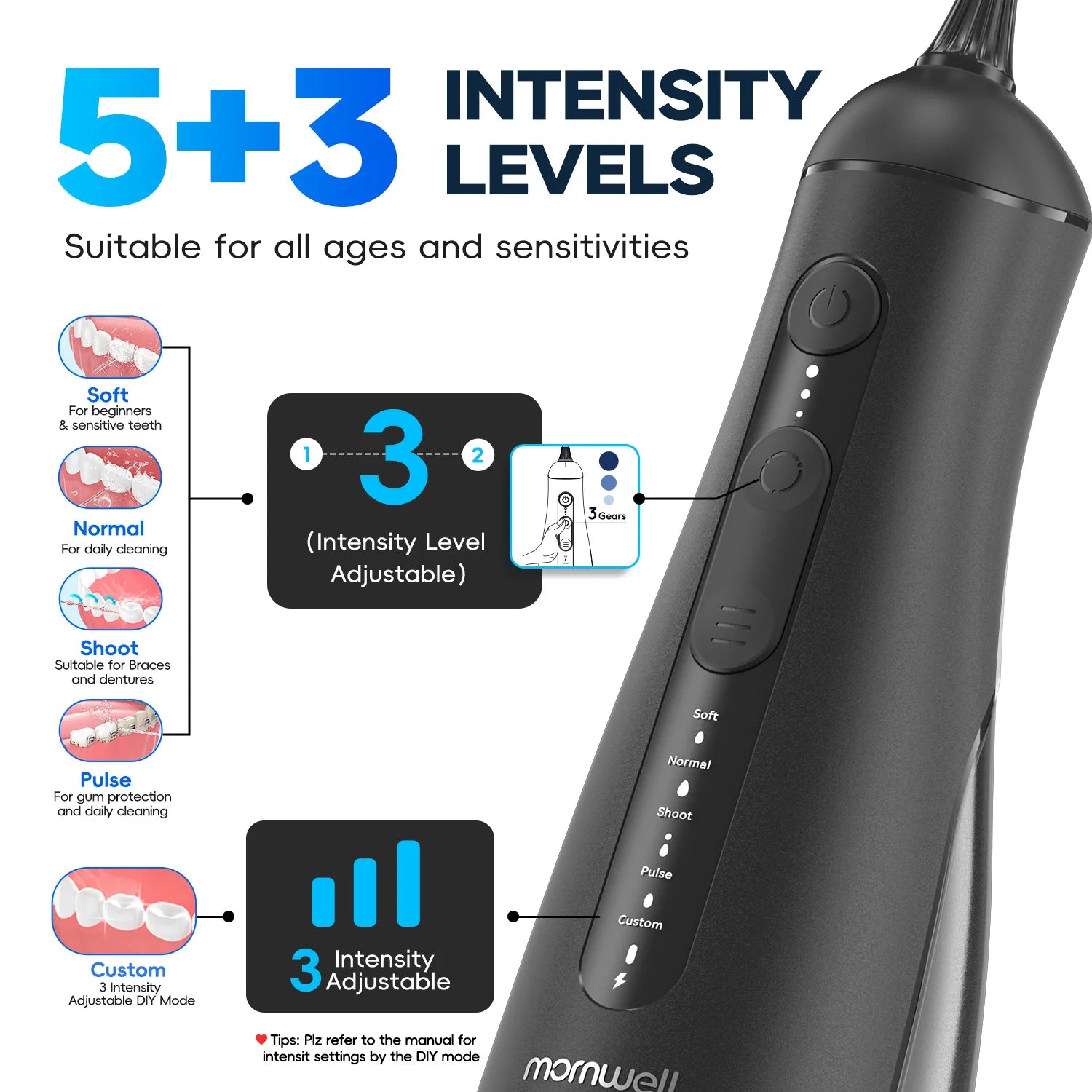 Portable Cordless Water Flosser for Deep Cleaning and Gum Health - 6