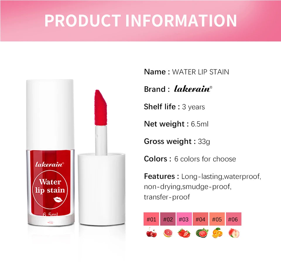 Waterproof Moisturizing Lip Tint and Liquid Blush for All-Day Wear - 17