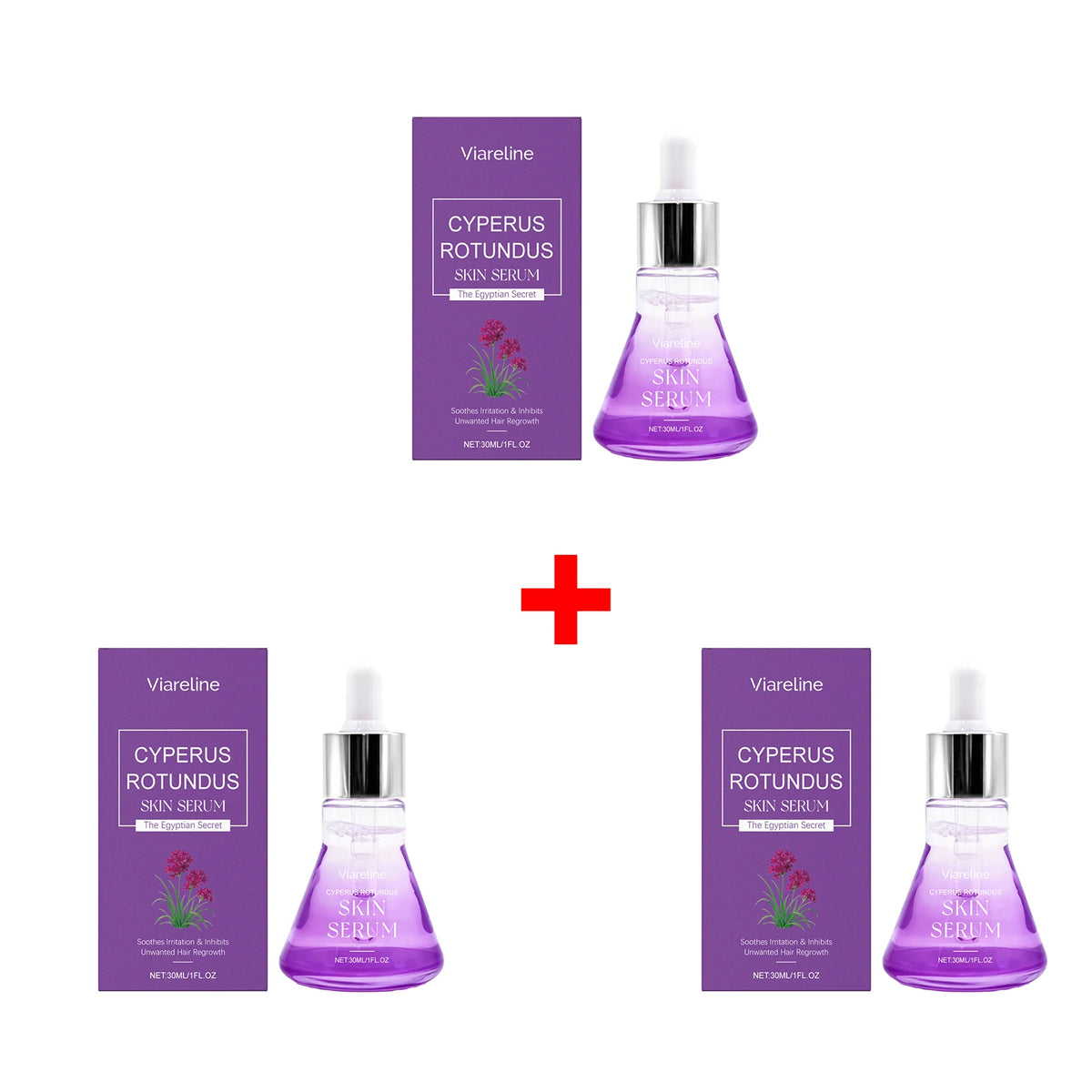 Hair Growth Inhibitor Serum for Smooth Skin After Shaving or Waxing