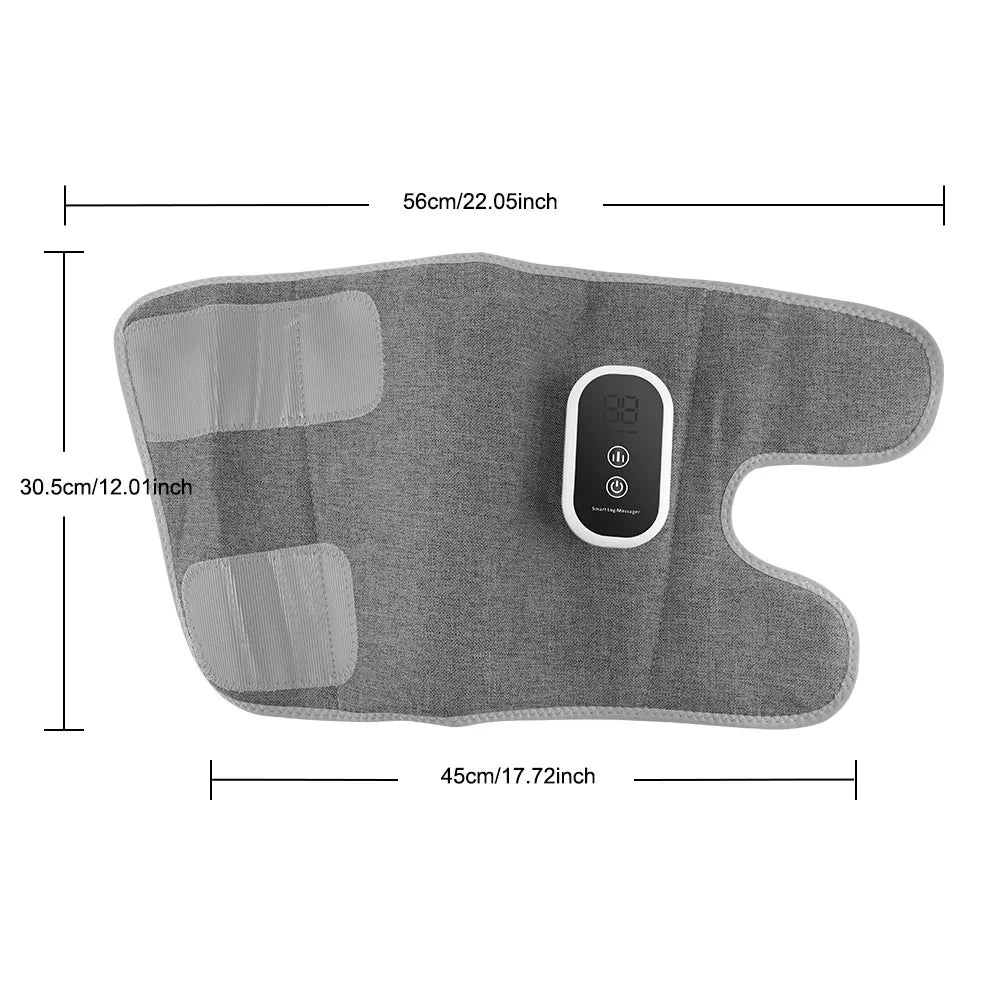 Wireless Air Compression Leg Massager for Circulation and Muscle Relief